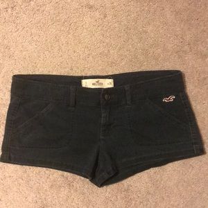 Low Rise Navy Blue Shorts